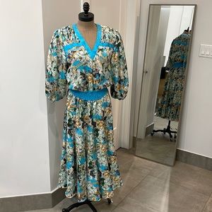Diane Freis Silk VINTAGE Dress